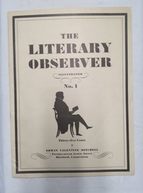 Image for The Literary Observer, No. 1, April-May, 1934 The Literary Observer, No. 1, April-May, 1934