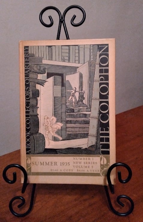 Image for The Colophon: a quarterly for bookmen, New Series The Colophon: a quarterly for bookmen, New Series