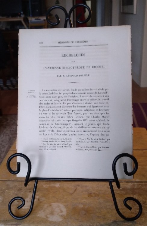 Image for Recherches sur L'Ancienne Bibliotheque de Corbie Recherches sur L'Ancienne Bibliotheque de Corbie