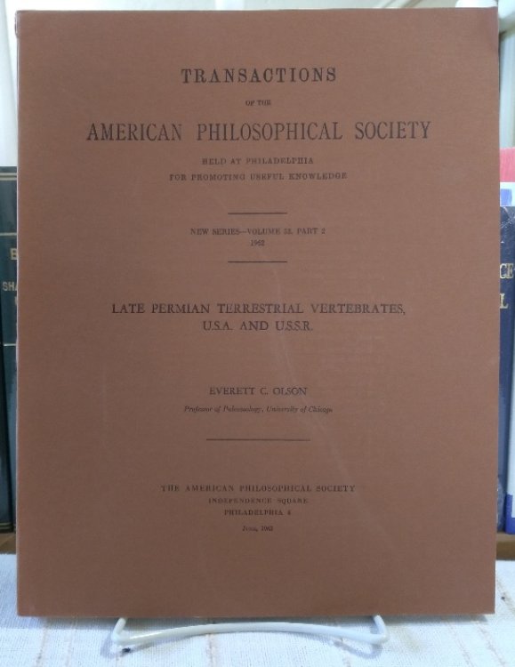 Image for Late Permian Terrestrial Vertebrates, U.S.A. and U.S.S.R. Late Permian Terrestrial Vertebrates, U.S.A. and U.S.S.R.