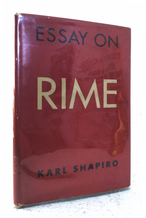 Image for Essay on Rime Essay on Rime