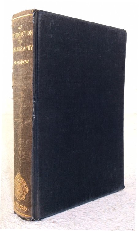Image for An Introduction to Bibliography for Literary An Introduction to Bibliography for Literary