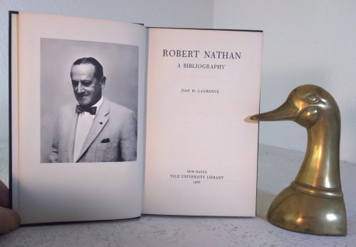 Image for Robert Nathan: a bibliography Robert Nathan: a bibliography