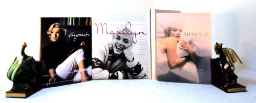 A lot of five (5) Marilyn Monroe-themed books: Marilyn: her life in her own words: Marilyn Monroe's revealing last words and photographs; Monroe: her life in pictures; Marilyn Monroe: an appreciation; Fragments: poems, intimate notes, letters by Marilyn Monroe