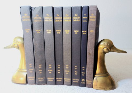 Image for Celebrated Collection of Americana Formed by the Late Thomas Winthrop Streeter Morristown, New Jersey Sold by Order of the Trustees, complete in eight volumes including Index Celebrated Collection of Americana Formed by the Late Thomas Winthrop Streeter Morristown, New Jersey Sold by Order of the Trustees, complete in eight volumes including Index