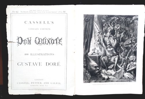 Cassell's Library Edition of Don Quixote with 400 Illustrations by Gustave Dore