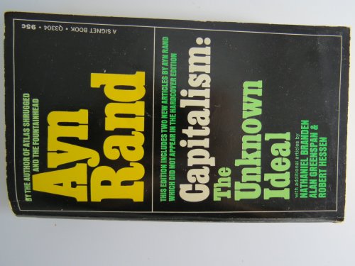 Image for CAPITALISM THE UNKNOWN IDEAL CAPITALISM THE UNKNOWN IDEAL