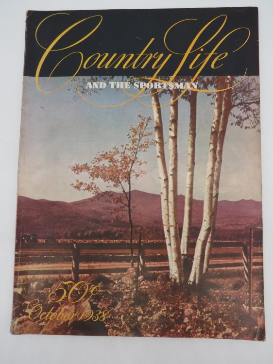 COUNTRY LIFE AND THE SPORTSMAN MAGAZINE, OCTOBER 1938