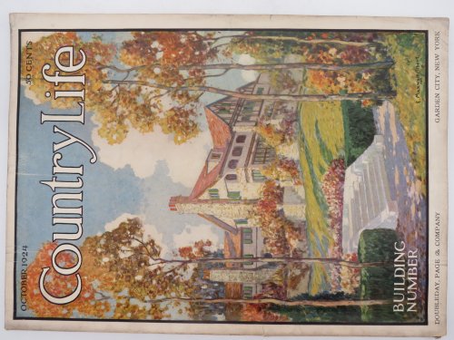 COUNTRY LIFE MAGAZINE, OCTOBER 1924 (NORMAN ROCKWELL FISK TIRE; E. MAXWELL ALBERT COVER)