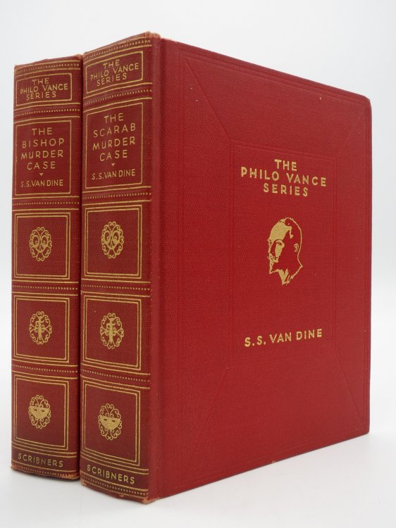 THE SCARAB MURDER CASE; THE BISHOP MURDER CASE (2 MATCHING VOLUMES)