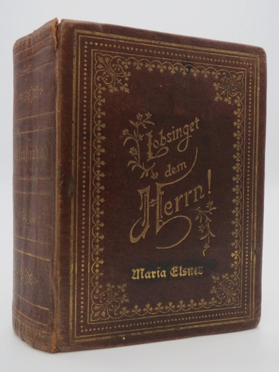 KIRCHENBUCH FUR EVANGELISCH - LUTHERISCHE GEMEINDEN. HERAUSGEGEBEN VON DER ALLGEMEINEN VERSAMMLUNG DER EVANGELISCH-LUTHERISCHE KIRCHE IN NORD AMERIKA (LEATHER BOUND)
