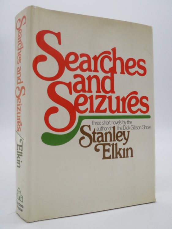 SEARCHES AND SEIZURES; (DJ Protected by a Brand New, Clear, Acid-Free Mylar Cover)
