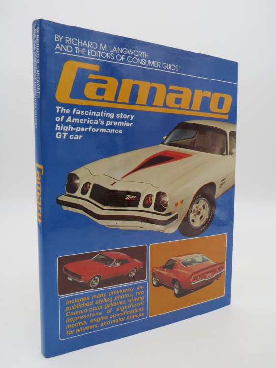 CAMARO; (DJ Protected by a Brand New, Clear, Acid-Free Mylar Cover)