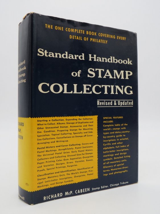 STANDARD HANDBOOK OF STAMP COLLECTING; (DJ Protected by a Brand New, Clear, Acid-Free Mylar Cover)