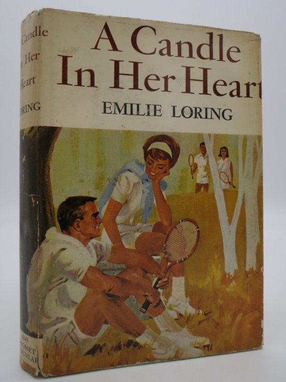 A CANDLE IN HER HEART; (DJ Protected by a Brand New, Clear, Acid-Free Mylar Cover)