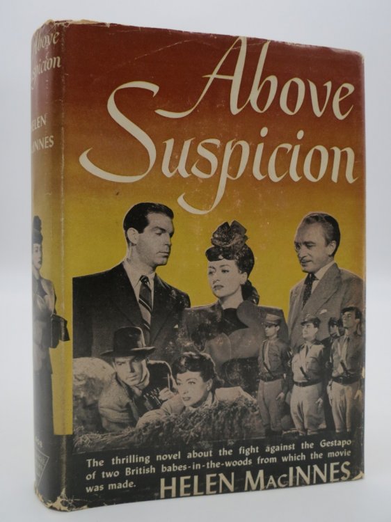 ABOVE SUSPICION; (DJ Protected by a Brand New, Clear, Acid-Free Mylar Cover)