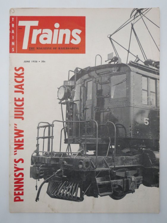 TRAINS, JUNE 1958; The Magazine of Railroading