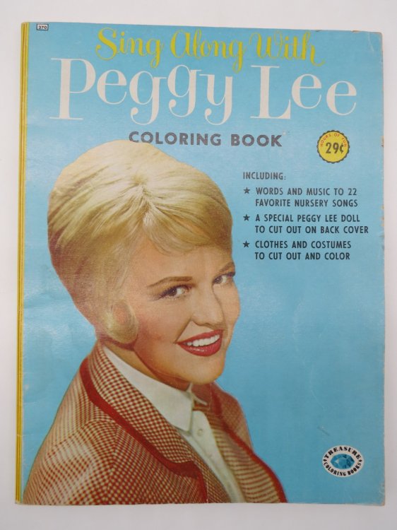 Image for SING ALONG WITH PEGGY LEE COLORING BOOK SING ALONG WITH PEGGY LEE COLORING BOOK