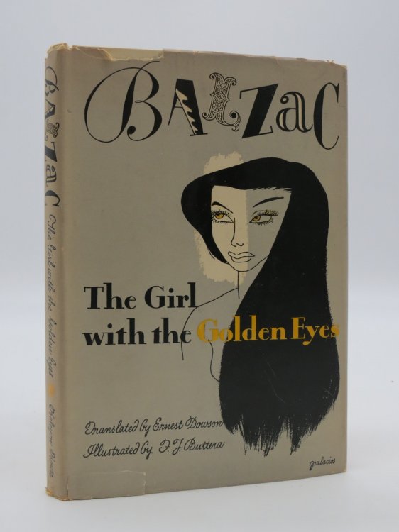 THE GIRL WITH THE GOLDEN EYES; (DJ Protected by a Brand New, Clear, Acid-Free Mylar Cover)