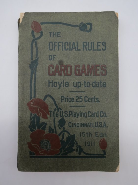 THE OFFICIAL RULES OF CARD GAMES; Hoyle Up-To-Date. Fifteenth Edition. 1911.
