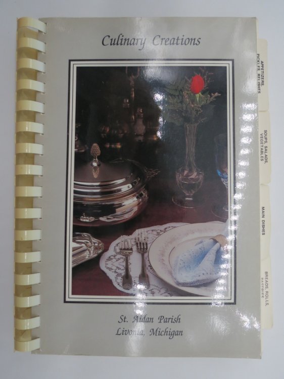 CULINARY CREATIONS; St. Aiden Parish, Livonia, Michigan
