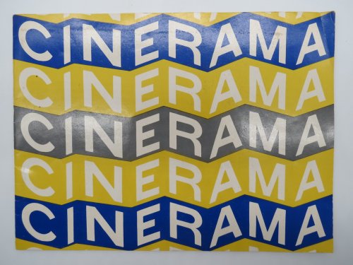 Image for CINERAMA . A SPECTACULAR ADVENTURE IN DIMENSION CINERAMA . A SPECTACULAR ADVENTURE IN DIMENSION