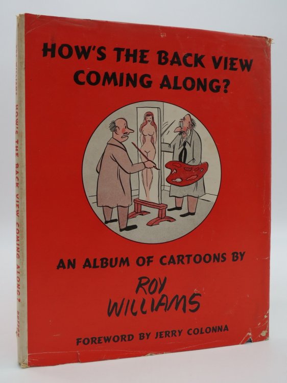 HOW'S THE BACK VIEW COMING ALONG AN ALBUM OF CARTOONS; (DJ Protected by a Brand New, Clear, Acid-Free Mylar Cover)