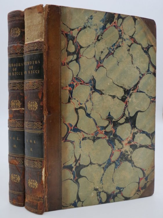 MEMOIRS OF SCIPIO DE RICCI (COMPLETE 2 VOLUME SET) Late Bishop of Pistoia and Prato, Reformer of Catholicism in Tuscany under the Reign of Leopold. Compiled from the Autograph Mss. of That Prelate, and Letters