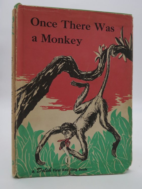 ONCE THERE WAS A MONKEY (DJ Protected by a Brand New, Clear, Acid-Free Mylar Cover)