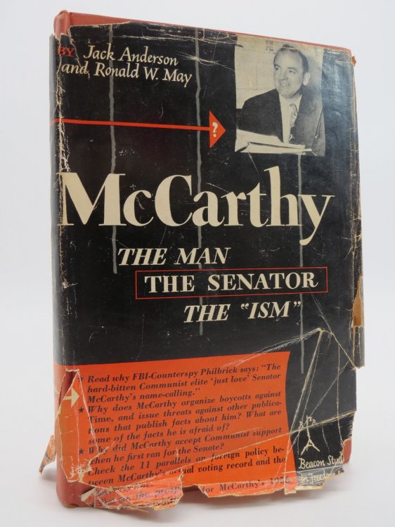 MCCARTHY; The Man, the Senator, the 'Ism' (DJ Protected by a Brand New, Clear, Acid-Free Mylar Cover)