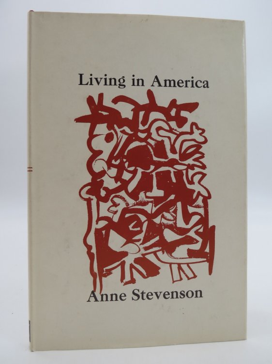 LIVING IN AMERICA; Poems (DJ Protected by a Brand New, Clear, Acid-Free Mylar Cover)