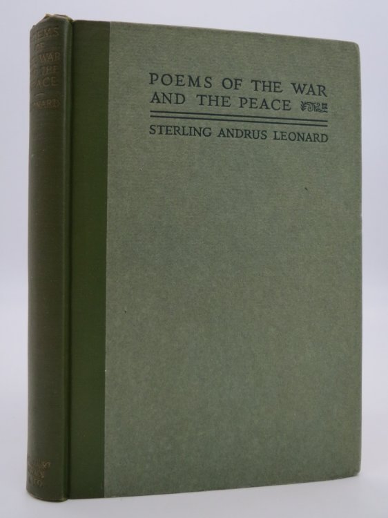 Image for POEMS OF THE WAR AND THE PEACE POEMS OF THE WAR AND THE PEACE