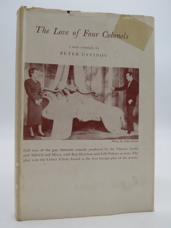 THE LOVE OF FOUR COLONELS; (DJ Protected by a Brand New, Clear, Acid-Free Mylar Cover)