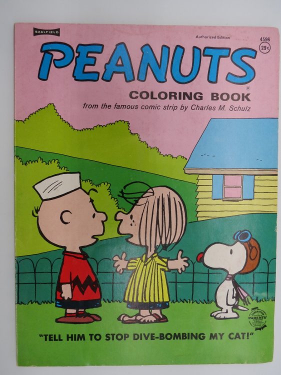 PEANUTS COLORING BOOK; 