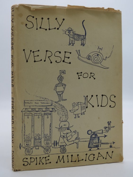 SILLY VERSE FOR KIDS; (DJ Protected by a Brand New, Clear, Acid-Free Mylar Cover)