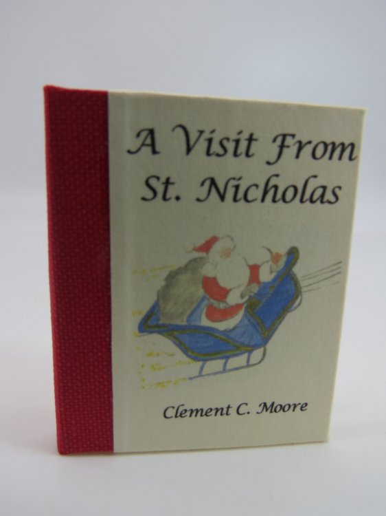 Image for A VISIT FROM ST. NICHOLAS (MINIATURE BOOK) A VISIT FROM ST. NICHOLAS (MINIATURE BOOK)