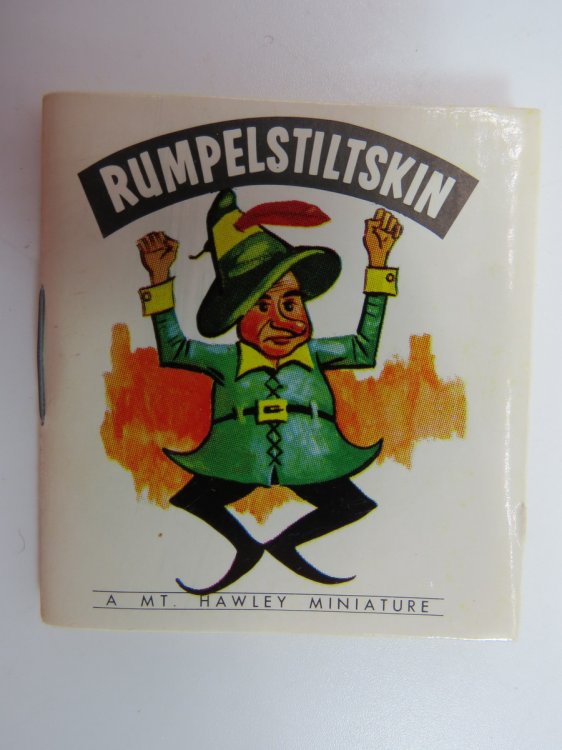 THE STORY OF RUMPELSTILTSKIN (MINIATURE BOOK) ; As Retold by Aunt Betty. Illustrated by Uncle Tony.