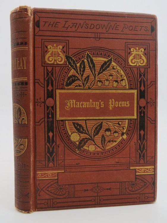 THE POETICAL WORKS OF LORD MACAULAY (FINE VICTORIAN BINDING)