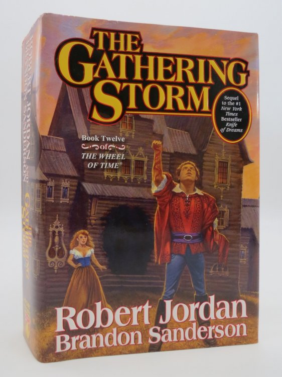 THE GATHERING STORM; (DJ Protected by a Brand New, Clear, Acid-Free Mylar Cover)