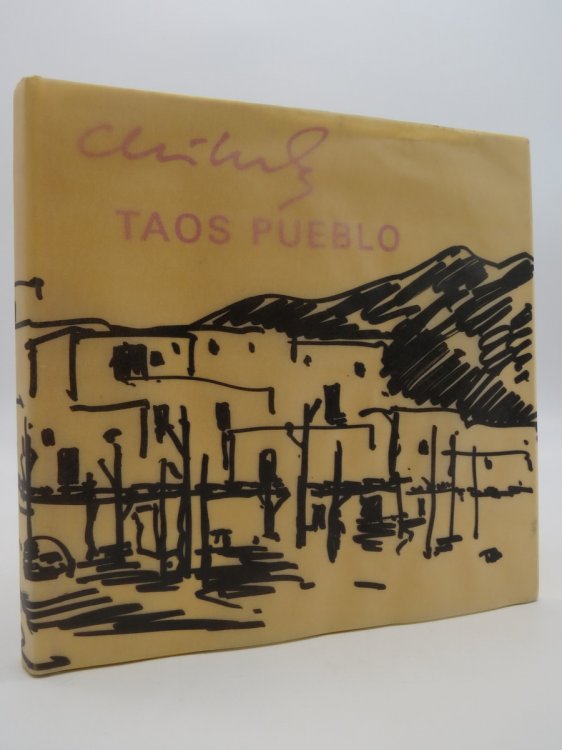 CHIHULY TAOS PUEBLO; (DJ Protected by a Brand New, Clear, Acid-Free Mylar Cover)