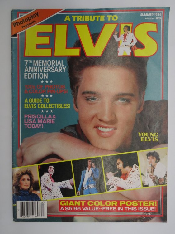 PHOTOPLAY PRESENTS A TRIBUTE TO ELVIS, SUMMER 1984