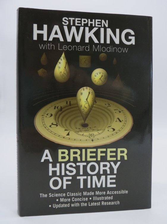 Image for A BRIEFER HISTORY OF TIME; (DJ Protected by a Brand New, Clear, Acid-Free Mylar Cover) A BRIEFER HISTORY OF TIME; (DJ Protected by a Brand New, Clear, Acid-Free Mylar Cover)