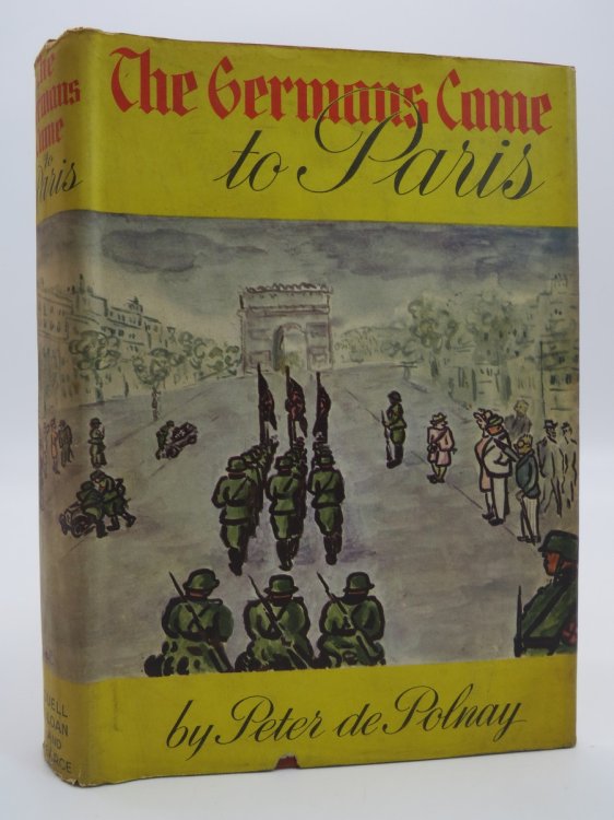 THE GERMANS CAME TO PARIS; (DJ Protected by a Brand New, Clear, Acid-Free Mylar Cover)