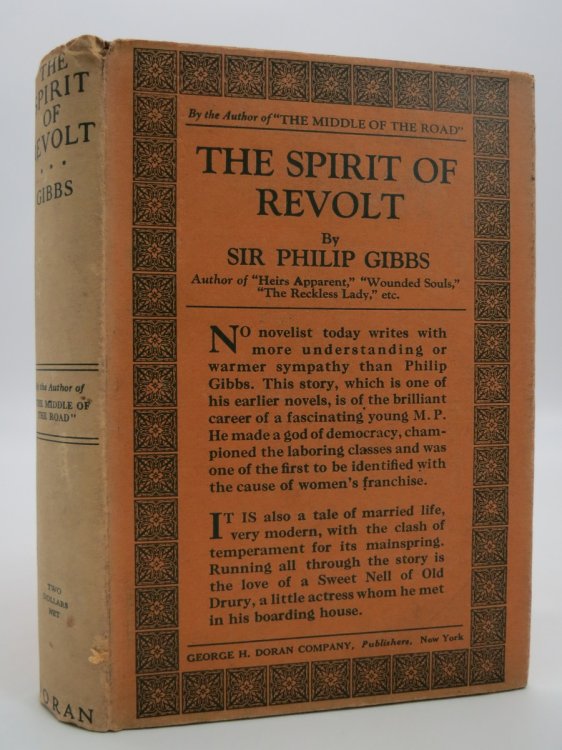 THE SPIRIT OF REVOLT; (DJ Protected by a Brand New, Clear, Acid-Free Mylar Cover)