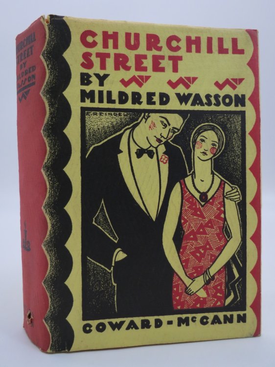 CHURCHILL STREET (ART DECO DUST JACKET) ; (DJ Protected by a Brand New, Clear, Acid-Free Mylar Cover)