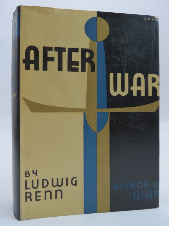 AFTER WAR (PAUL WENCK ART DECO DUST JACKET) ; (DJ Protected by a Brand New, Clear, Acid-Free Mylar Cover)