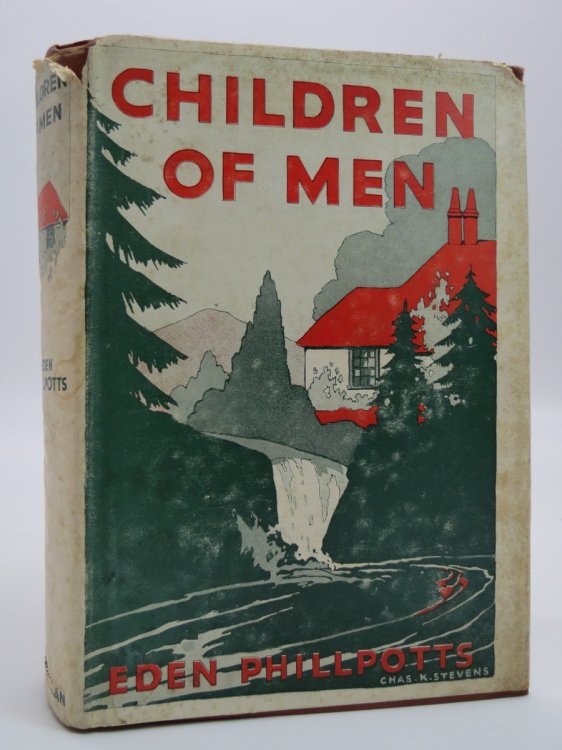 CHILDREN OF MEN (CHARLES K. STEVENS ART DECO DUST JACKET) ; (DJ Protected by a Brand New, Clear, Acid-Free Mylar Cover)