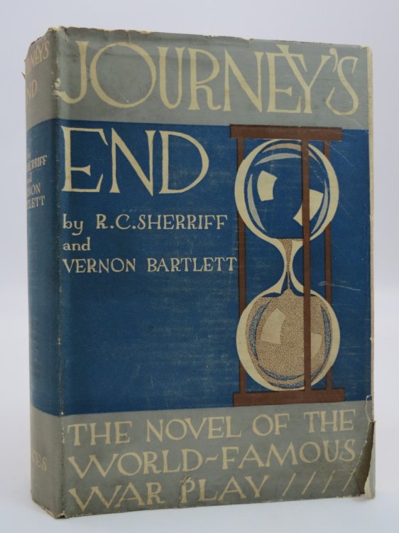 JOURNEY'S END (ART DECO DUST JACKET) ; A Novel (DJ Protected by a Brand New, Clear, Acid-Free Mylar Cover)