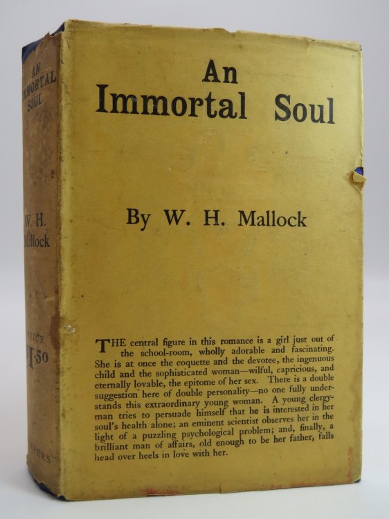 AN IMMORTAL SOULD; (DJ Protected by a Brand New, Clear, Acid-Free Mylar Cover)