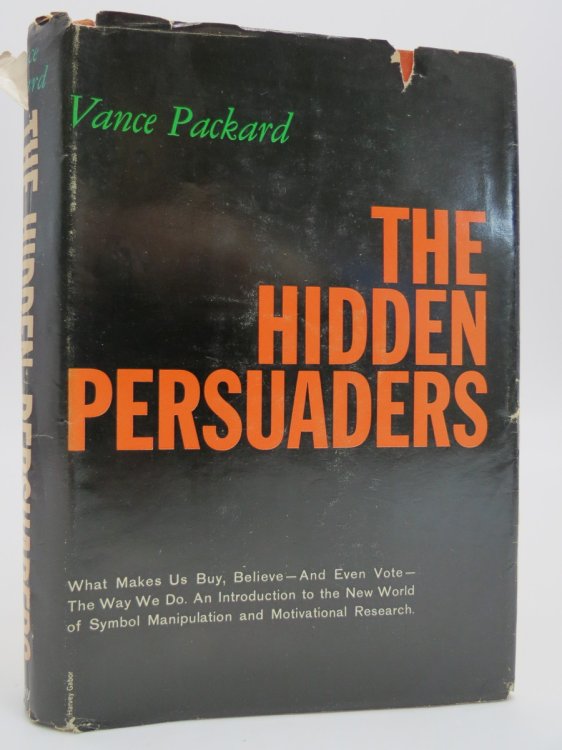 Image for THE HIDDEN PERSUADERS; (DJ Protected by a Brand New, Clear, Acid-Free Mylar Cover) THE HIDDEN PERSUADERS; (DJ Protected by a Brand New, Clear, Acid-Free Mylar Cover)